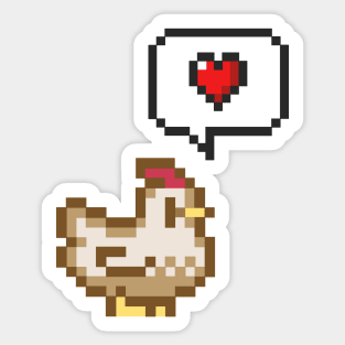 Cute Chicken 1 Sticker